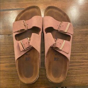 Pink Birkenstocks